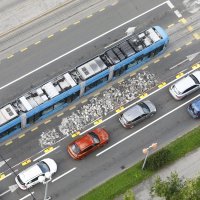 Radovi na križanju Vukovarske i Savske