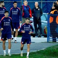 Trening hrvatske nogometne reprezentacije, Zagreb, 7.10.2024.