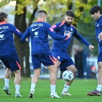 Trening hrvatske nogometne reprezentacije, Zagreb, 7.10.2024.