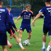 Hrvatska nogometna reprezentacija, trening, 8.10.2024.