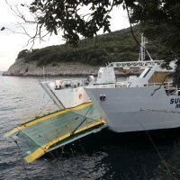 Pala rampa trajektu Jadrolinije Supetar