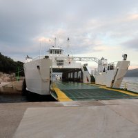 Pala rampa trajektu Jadrolinije Supetar