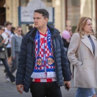 Liga nacija: Hrvatska - Škotska, navijači