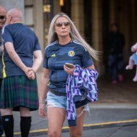 Liga nacija: Hrvatska - Škotska, navijači