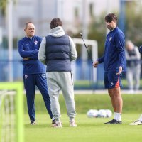 Trening hrvatske nogometne reprezentacije, Zagreb, 13.10.2024.