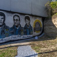 Tomo Medved i Ivan Penava na otvorenju murala poginulim vukovarskim policajcima