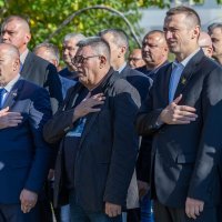 Tomo Medved i Ivan Penava na otvorenju murala poginulim vukovarskim policajcima