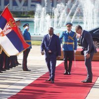 Aleksandar Vučić primio kralja Esvatinija, Msvatija III