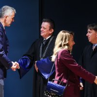 Marija Selak Raspudić i Nino Raspudić na 150. rođendanu Filozofskog fakulteta