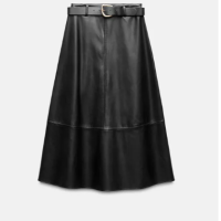 Kožna suknja iz Zare