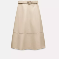 Kožna suknja iz Zare