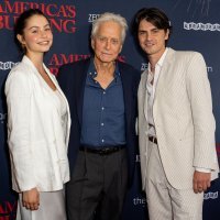 Michael Douglas i Carys Douglas