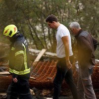 Eksplozija i požar kod Solina