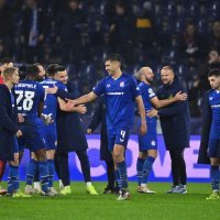 Red Bull Salzburg - Dinamo, 23.10.2024., slavlje igrača Dinama