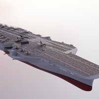 Obris budućeg admiralskog broda francuske ratne mornarice