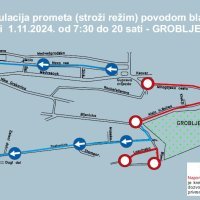 Regulacija prometa u Zagrebu uoči blagdana Svi sveti