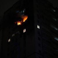 Ruski dron pogodio neboder u Kijevu