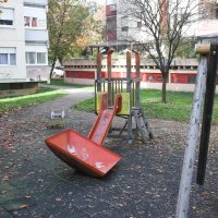 Posljedice eksplozije u parku na Vrbanima