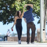 Cruz Beckham i Jackie Apostel