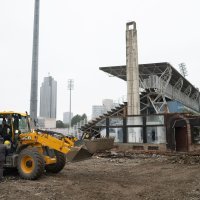 Stadion Kranjčevićeva, radovi i rušenje