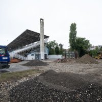 Stadion Kranjčevićeva, radovi i rušenje