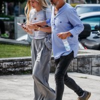 Sergej Trifunović i supruga Isidora