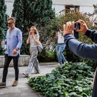 Sergej Trifunović i supruga Isidora