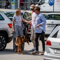 Sergej Trifunović i supruga Isidora