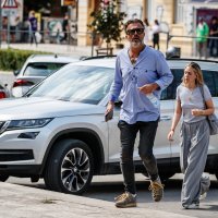 Sergej Trifunović i supruga Isidora