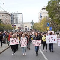 Beograđani prosvjeduju protiv odgovornih za tragediju u Novom Sadu