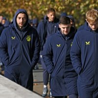 Igrači Dinama u šetnji Bratislavom uoči utakmice 4. kola Lige prvaka protiv Slovana