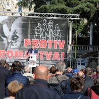 Prosvjed umirovljenika u Rijeci