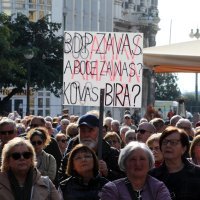 Prosvjed umirovljenika u Rijeci