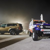 Dvije generacije Toyote Land Cruisera