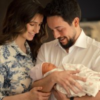 Princ Hussein i princeza Rajwa