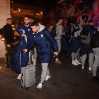 Hrvatska nogometna reprezetnacija, dolazak u Split, 16.11.2024.