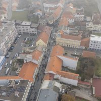 Pogled iz zraka na kolonu sjećanja