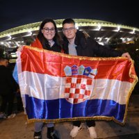 Liga nacija: Hrvatska - Portugal, navijači u Splitu, 18.11.2024.