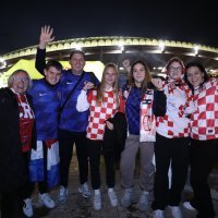 Liga nacija: Hrvatska - Portugal, navijači u Splitu, 18.11.2024.