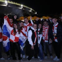 Liga nacija: Hrvatska - Portugal, navijači u Splitu, 18.11.2024.