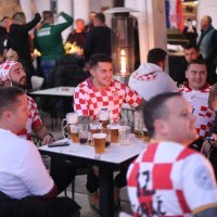 Liga nacija: Hrvatska - Portugal, navijači u Splitu, 18.11.2024.