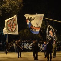 Mimohod, Split, Hrvatska -Portugal, 18.11.2024., Vukovarska ulica