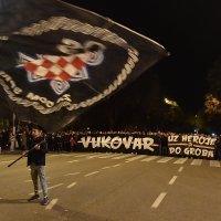 Mimohod, Split, Hrvatska -Portugal, 18.11.2024., Vukovarska ulica