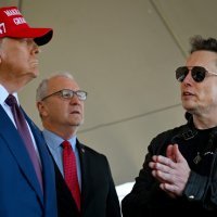 Donald Trump na lansiranju rakete SpaceX