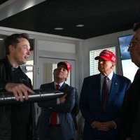 Donald Trump na lansiranju rakete SpaceX