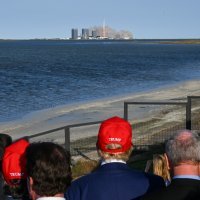 Donald Trump na lansiranju rakete SpaceX