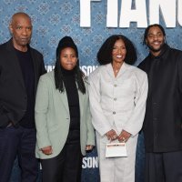 Pauletta Washington, Katia Washington, Malcolm Washington, John David Washington, Denzel Washington