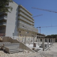 Radovi na obnovi Opće bolnice Pula