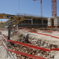 Radovi na obnovi Opće bolnice Pula