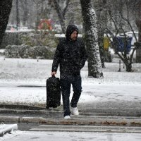 Snijeg u Slavonskom Brodu